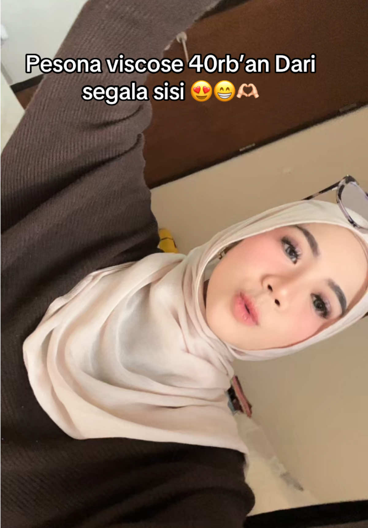 Menyala viscose ku🫶🏻🫶🏻 #fyp #viscose #live #pashminaviscose #tutorialviscose 
