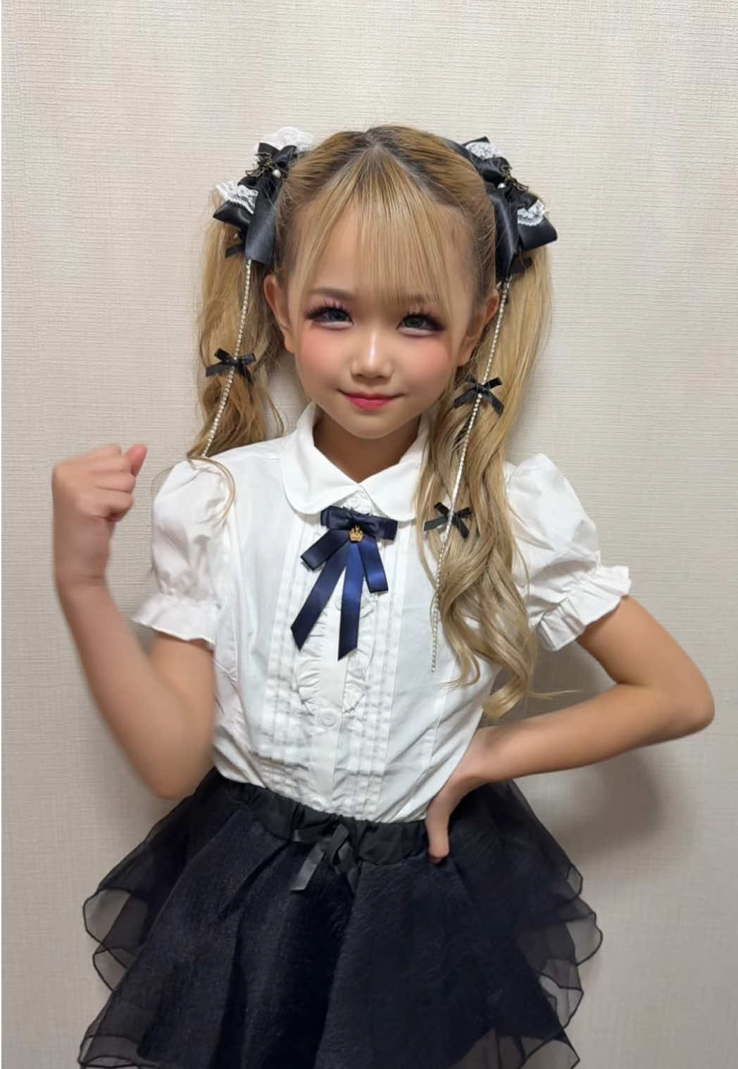 最後まで見てね🤎 #yummy #kogyaru #小学生ぎゃる #モデル #ギャルメイク 