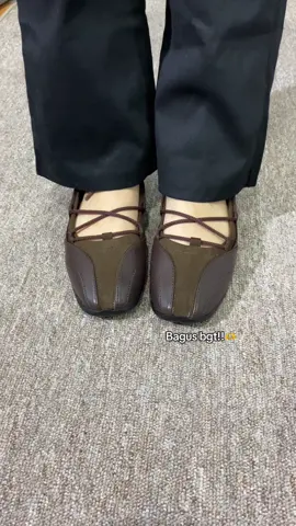 #sneakers #ballerina #sneakerswanita #brown #fyp  