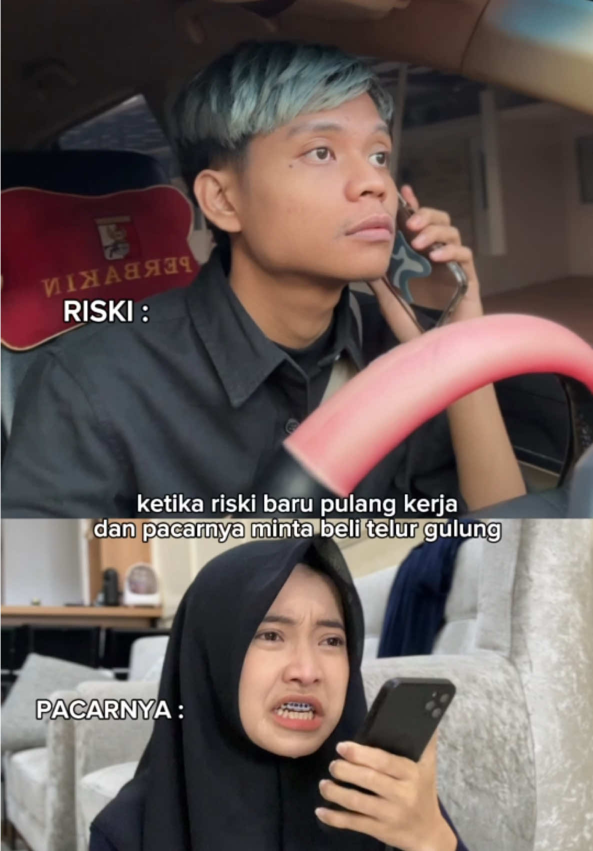kisah RISKI dan PACARNYA🗿#sipdam #fyp #trend #hiburan #muslim 