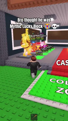 Bro is NOT a Mythic Lucky Block.. 💀 I couldn’t even open him… 😭 #Roblox #StealaBrainrot #Brainrot #Fyp #Viral 