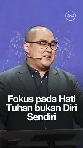 Kita sering kali egois, memikirkan kebutuhan kita sendiri. Kita lupa bahwa kerinduan Tuhan agar kita menjadi kepanjangan tangan-Nya. Tuhan memiliki visi yang lebih tinggi atas hidup kita, jangan membatasi Tuhan untuk berkarya dalam hidup kita.  Mari kita ubah fokus kita, dengarlah apa yang menjadi isi hati Tuhan dan kerjakan apa yang menjadi bagian kita.  Video lengkap dapat dilihat di akun YouTube GMS Church, Ibadah Umum Selatan 1, 