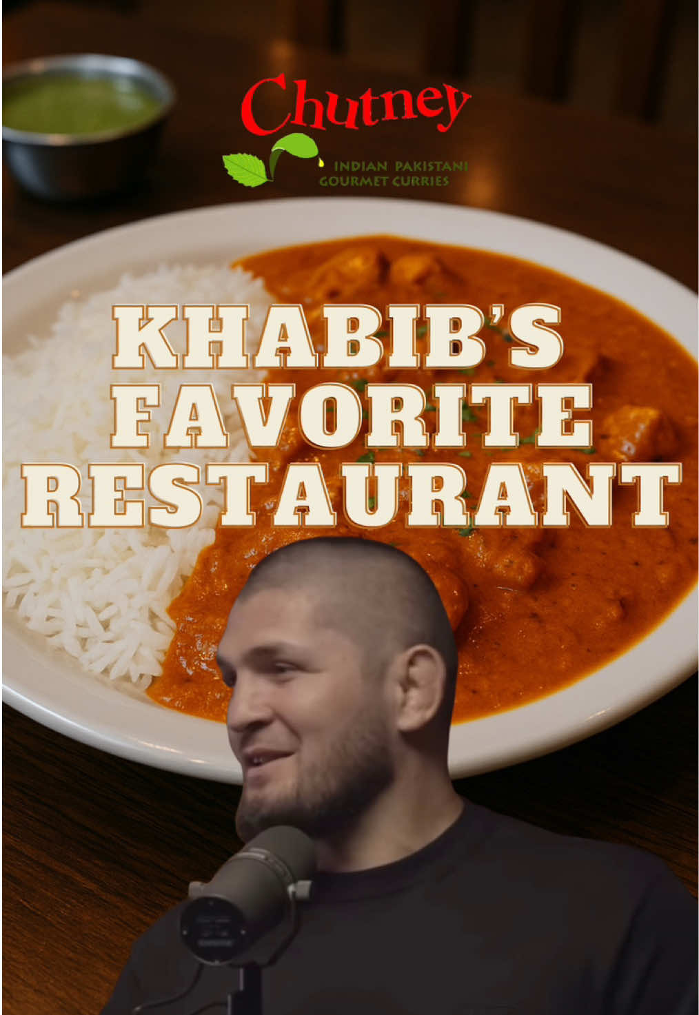 Backstory on why Khabib risked his life taking a Frontier flight…even after getting kicked off the flight by the rude flight attendant he still made it to Chutney and enjoyed our specialty Chicken Tikka Masala aka “CTM” Try it for yourself and let us know if it’s worth taking a  Frontier flight 🥲  Chutney Restaurant 📍511 Jones St, San Francisco #khabib #indian #pakistani #bayareafoodies #sffoodie #frontier 