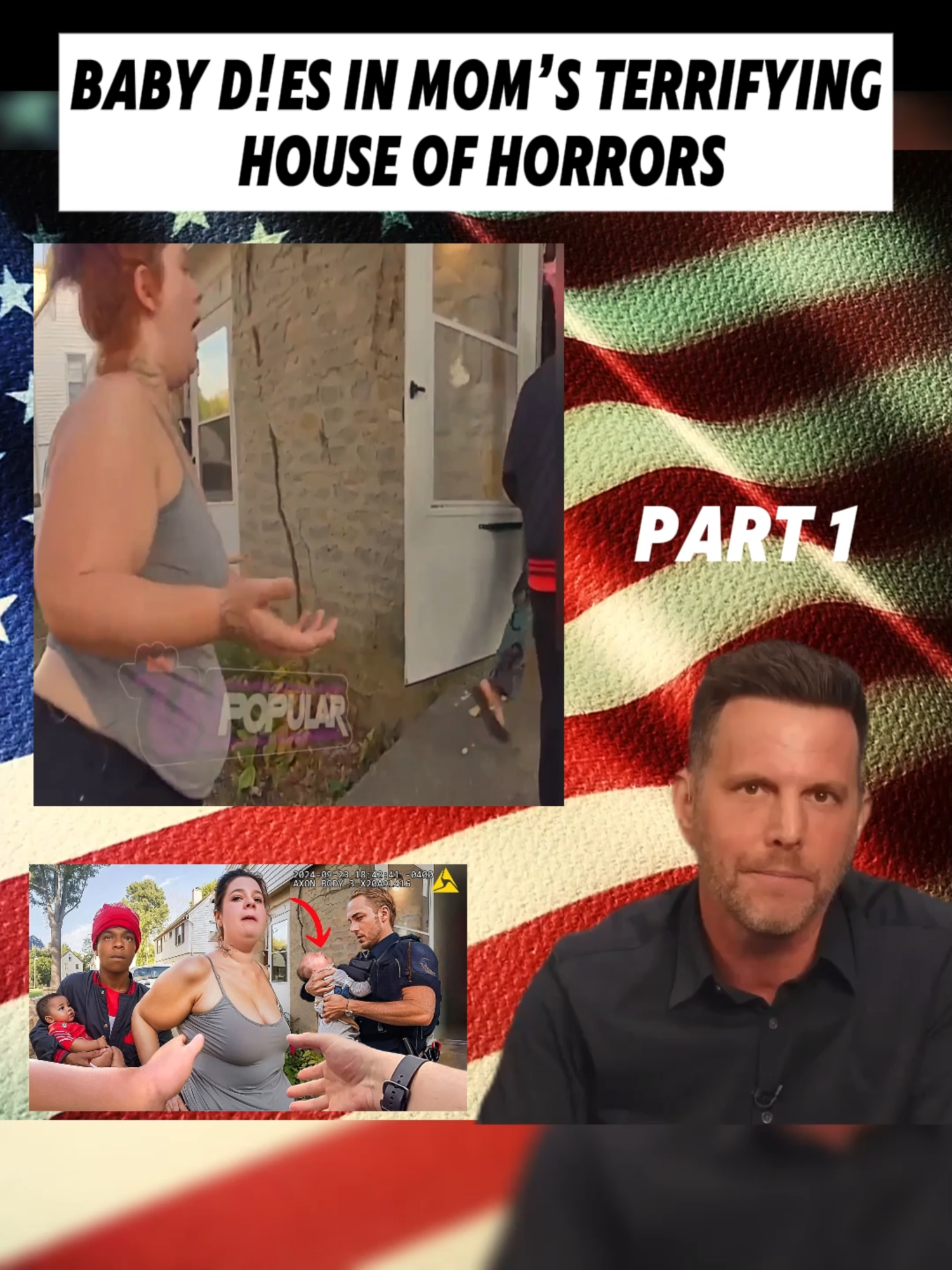 Baby D!es in Mom’s Terrifying House of Horrors Part 1 #cops #copsoftiktok #policeoftiktok #police