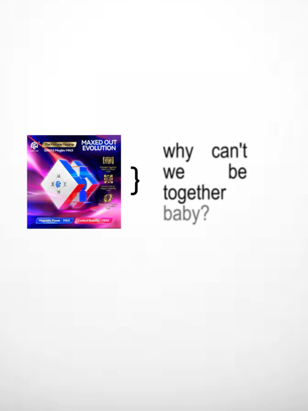 Why can't I afford you😢#foryoupage  #fyp #gan16maglevmax #gancube #gan16 