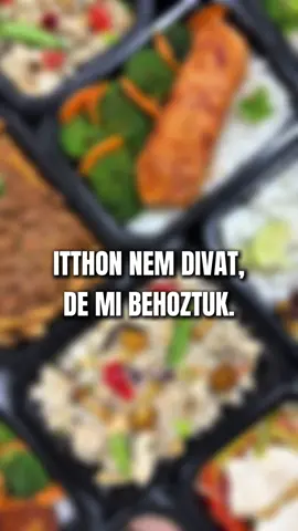 Magyarországon még nem divat a meal prep, de változtassunk ezen közösen😍🍛 #prepit #mealprep #ételrendelés #budapest #viral 