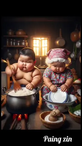အ​မေကလဲ စိတ်ဓါတ်ပဲ😂🤣#funny #အမောပြေ #ai #ချစ်စရာလေး #tittok 