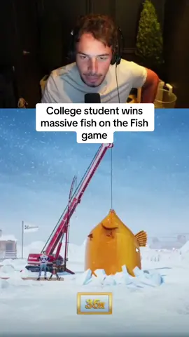 College student wins massive fish on the Fish game #kickstreaming 