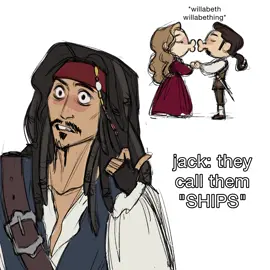 CAPTAIN* jack sparrow discovering the word ship doesn't mean only one thing #jacksparrow #piratesofthecaribbean #potc #willturner #elisabethswan @Disney 
