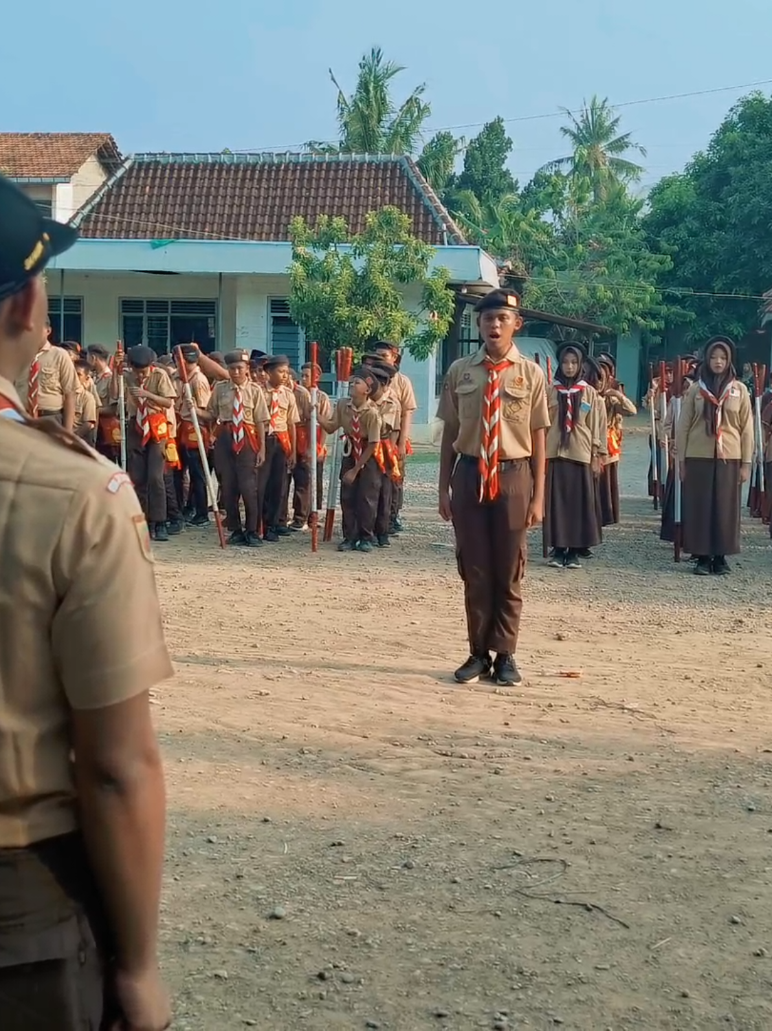 masuk pertama kali untuk penggalang kelas 7 dan 8 #mtsmmhtayu #pramuka #fypシ゚viral #pramukaindonesia 