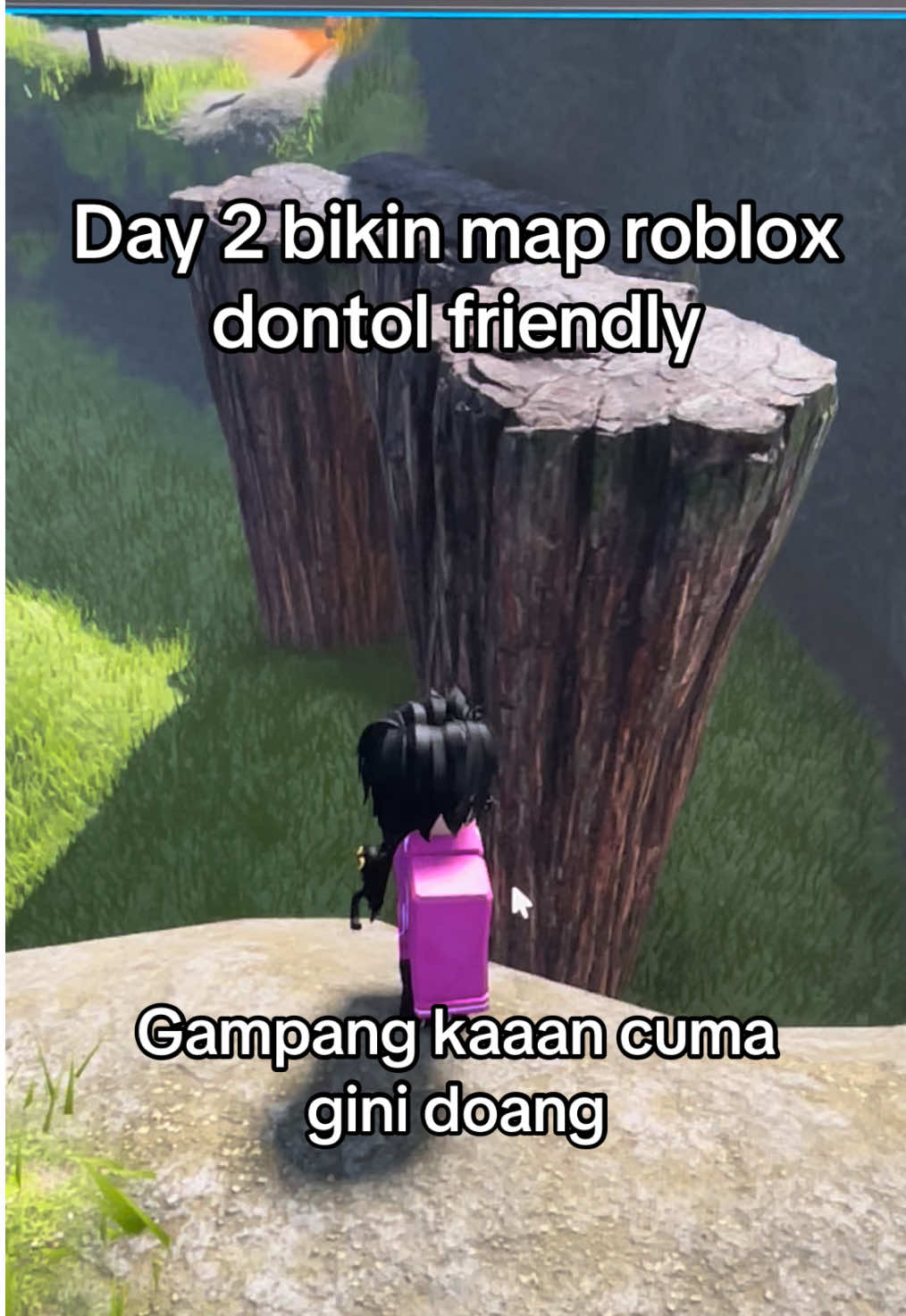 Day 2 bikin map gunung roblox yang dontol friendly #roblox #gunungroblox #fyp #foryou 