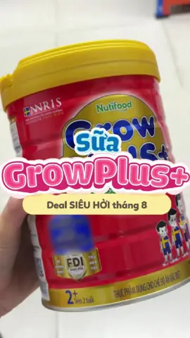 Sữa Growplus+ đỏ nay sale sốc luôn Ba Mẹ ơi 😱 #ConCung #LoveConCung #nutifood #growplus 
