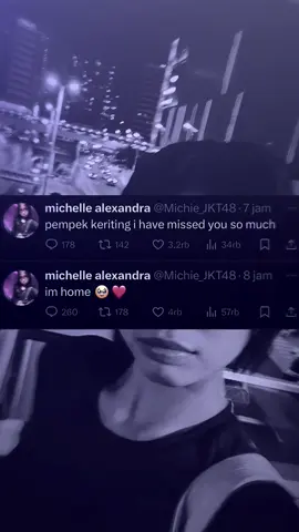 Udah kangen palembang banget ni keknya 🫣🫣😋😋 @michelle alexandra  #michiejkt48 #jkt48 #jkt48newera #fyp #foryoupage 