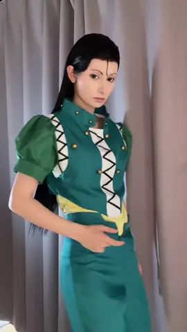 今度はセンター分けのウィッグやりたい！！#hxh #イルミゾルディック #コスプレ #cosplay 