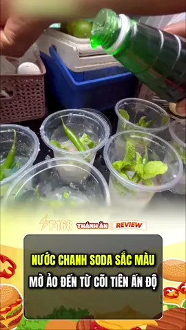 Nước chanh soda sắc màu cho cuộc đời đầy màu sắc #thanhanreview #nauan #review #fyp #india 