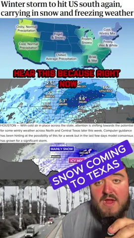 Snow coming to texas. Texas winter. #texas #weather #snow #texasweather #fyp 