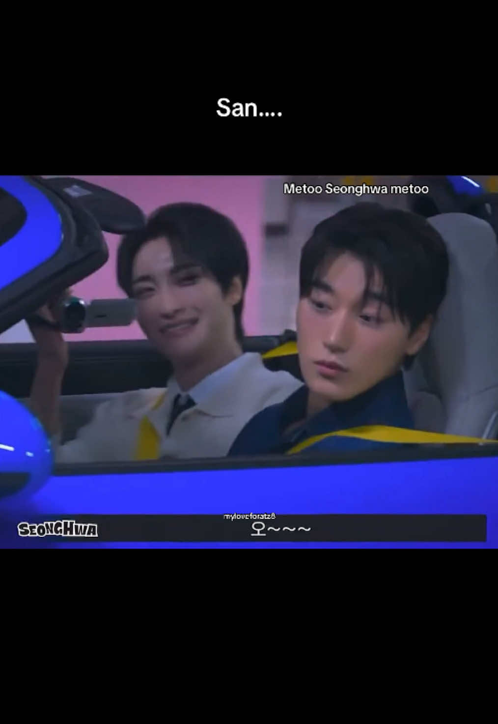 Help me mama🙂‍↕️🙂‍↕️ #ateez #choisan #choisanateez #san #sanateez 