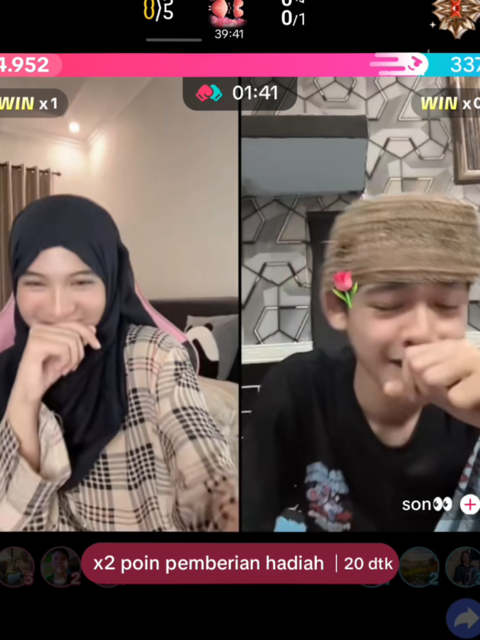 saling pantau 😂😂 obos di tonton kak ipar, obos mantau umi 😂 teh anies mantau siapa daks semalem, padalahkan obos nuju sibuk manggung 😂