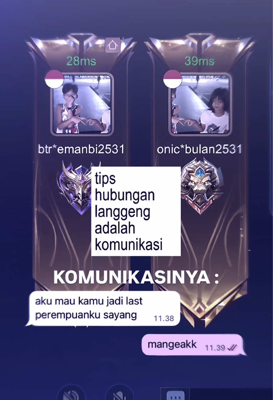 mangeakk @𝖇𝖎𝖎 😝💕 #mlbb #fyp #mobilelegends_id #fypシ #trendbucin 