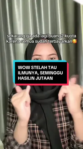 seminggu dapet jutaan dari konten tiktok? emang bisa??? bisa dongg😍 sini aku bisikin caranyaaa #mobileclassbyfearini #irtproduktif #cuantiktok #bisnisonline #testimonymobileclass 