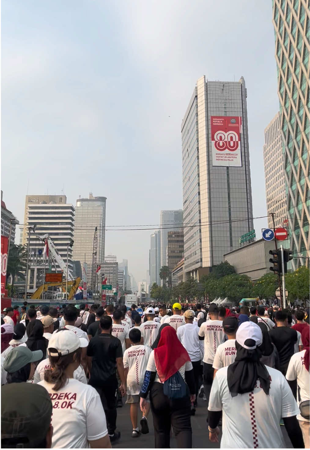 merdeka run 8.0 #merdekarun #hutri80 #indonesia #lari #fyp 