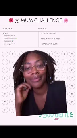 75 day Mum challenge!  You going to join me?  Or are you going to follow along to support me ?  XoXo a loc’d girlie 💋 @locdinwithcheri 👈🏾👈🏾  …               #W#WeightLossTransformationw#weightlossjourneyf#Fitness75momchallenge #75mumchallenge  … … … …