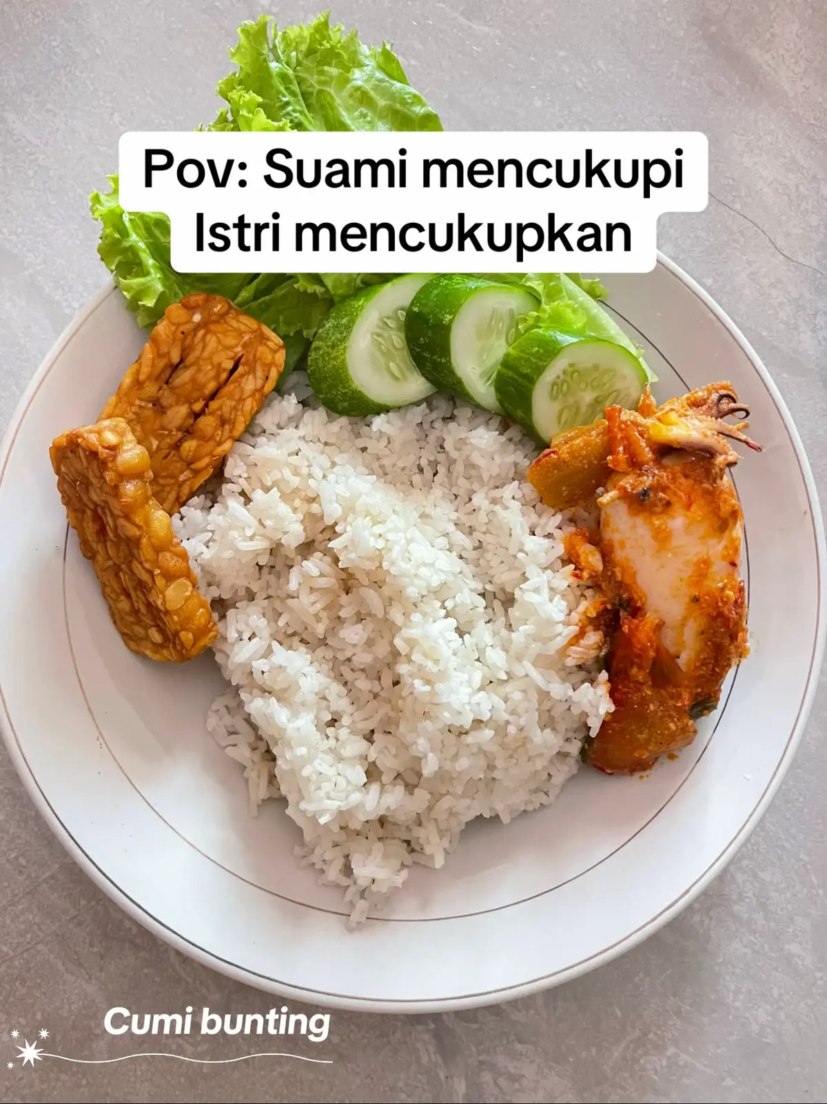 Semangat masak buat suami😁 #fyp #masakansimple #kontenmasakmemasak 