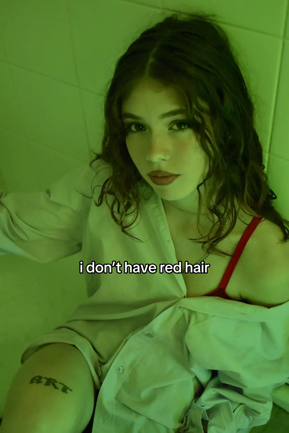 Ayyy les bêtises capillaire me manque. #redhairgirl #fyp #trend #trendingvideo #hairstyle 