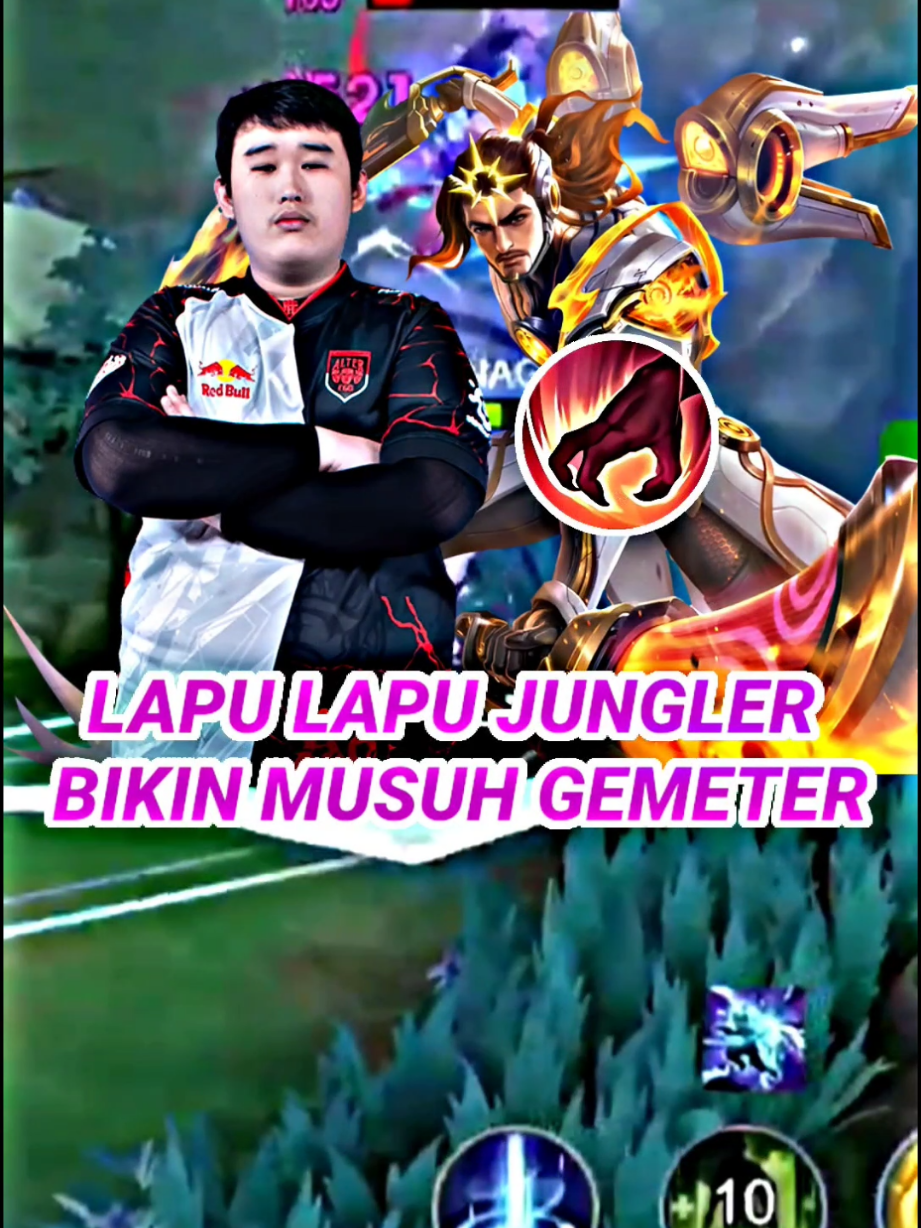 lapu lapu jungler ternyata kuat banget,begini cara mainnya  #MerdekaMabar #MobileLegendsBangBang #MLBB 
