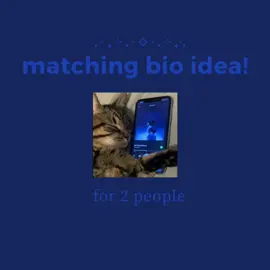 matching bio idea for 2 people! / no one tried - the mariás #matching #bsf #matchingbio #Love #music cr. @roscines