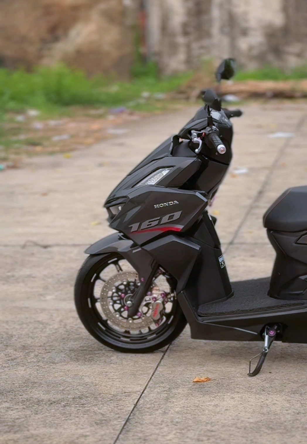 si hitam manis lee #vario #vario160 #click160 #platAD 