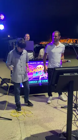 Merci @Corsica Loc'event pour l’animation #karoke #fyp @christophemaeoff #animation 