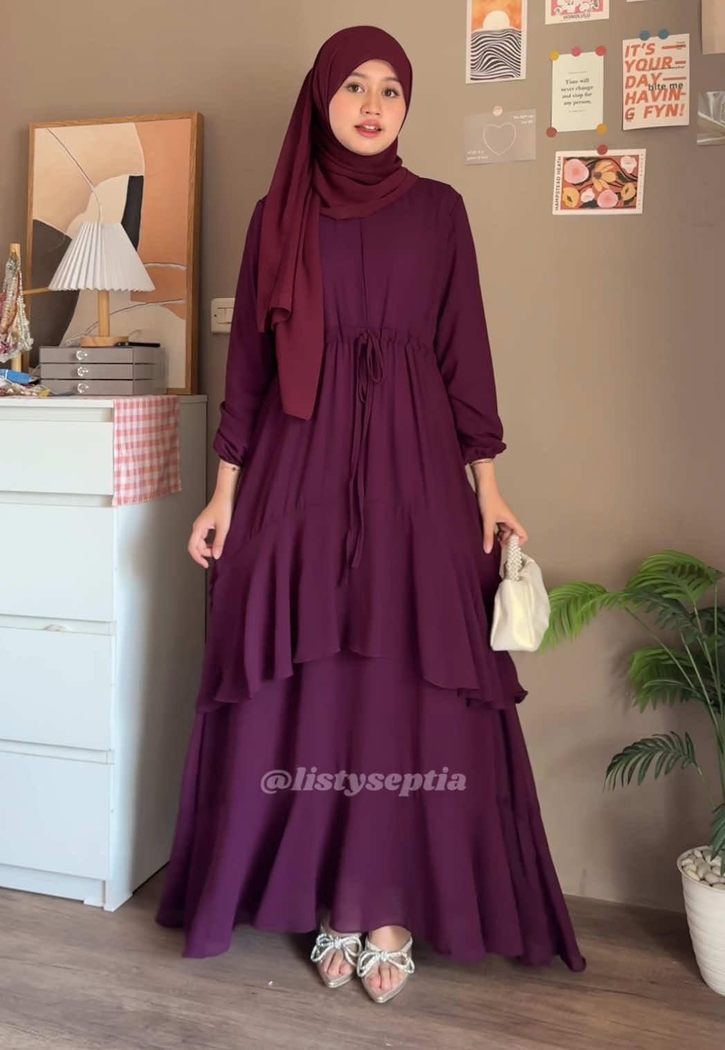 Rekomendasi dress buat kondangan🤍 Dress l!nk n0. 114A @pretties.id  #dress #outfitideas 