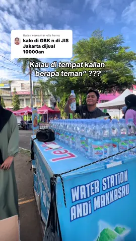 Membalas @elis herry Harga air mineral itu beda-beda di setiap tempat. Ada yang jual Rp10.000 di stadion besar, ada juga yang Rp7.000 di event tertentu. Kalau di tempatku, cukup Rp5.000 aja udah bisa nikmatin segarnya Le Minerale 💧. Setiap daerah punya standar harga masing-masing, yang penting kita sama-sama support UMKM lokal 🙌✨ #WaterStationParepare #LeMinerale #HargaAirMineral #ParepareKeren #UMKMLokal          