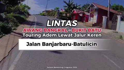 Jalur Lintas Banjarbaru-Batulicin: Awang Bangkal-Bukit Batu Rute Keren Buat Touring | Vlog Berkeliling 3 Agu 2025 Di video ini saya memulai perjalanan dari Desa Awang Bangkal, menyusuri jalan lintas utama Banjarbaru menuju Batulicin, dan berakhir di simpangan Wisata Bukit Batu. Jalan ini bukan cuma penghubung antar kota, tapi juga menyajikan pemandangan alam yang menyejukkan: hutan, perbukitan, dan suasana khas Banua. 📍 Jalannya cukup sepi dan lebar, cocok banget buat kamu yang cari jalur touring santai. Sepanjang perjalanan juga ada beberapa titik estetik buat foto dan istirahat. Kamu bisa lihat sendiri betapa tenangnya riding di sini. 📍Sudah pernah lewat jalur ini? Atau punya rute favorit lainnya? 💬 Ceritakan di kolom komentar! 👍 Jangan lupa LIKE & SUBSCRIBE untuk motovlog terbaru tiap minggu. 🔔 Aktifkan notifikasi supaya nggak ketinggalan rute-rute keren lainnya! https://vt.tokopedia.com/t/ZSSDAfxpq #MotovlogKalsel #BanjarbaruBatulicin #AwangBangkal   #BukitBatu #TouringKalimantan      