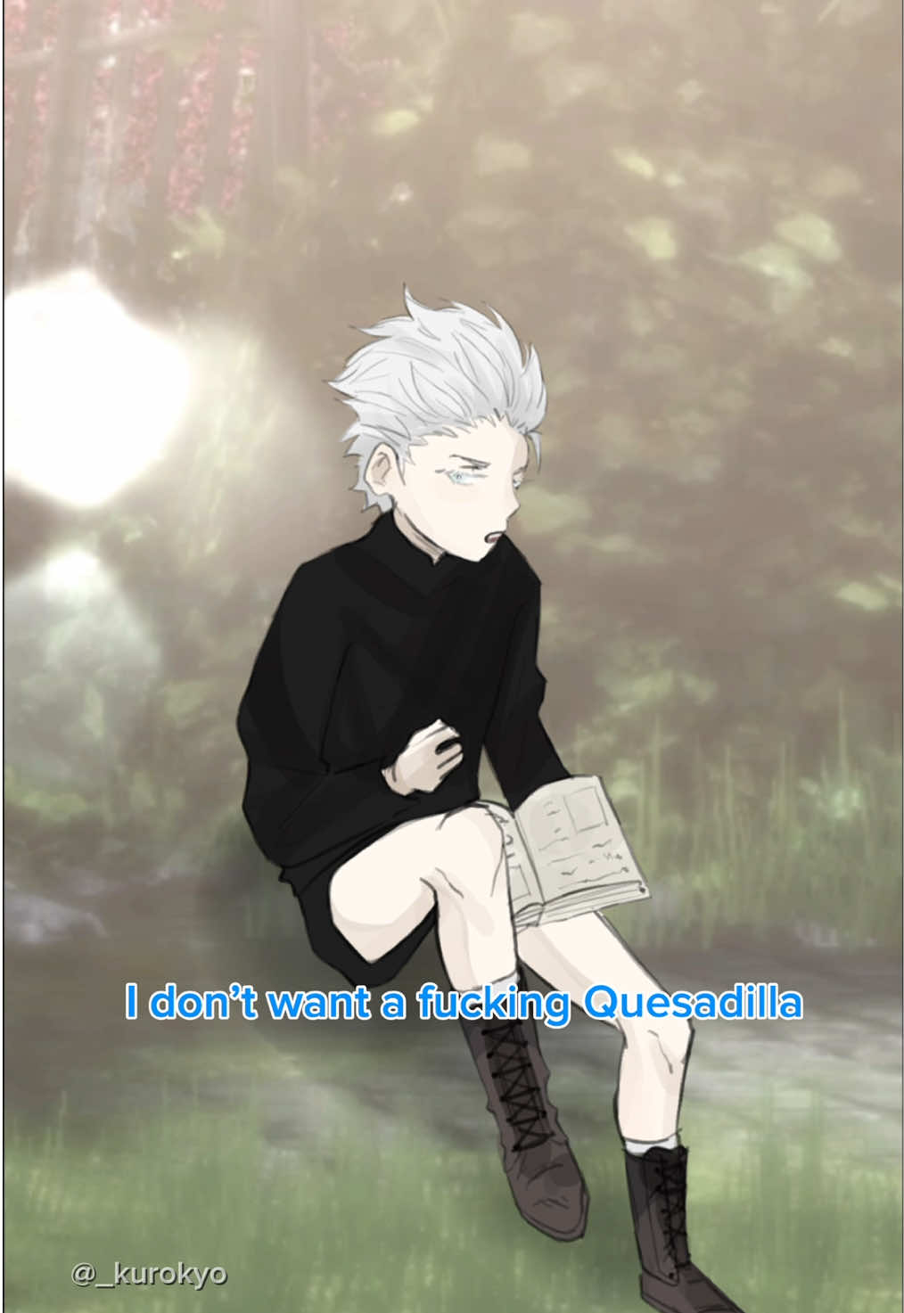 Vergil then proceeded to get his ahh beat. lol idk this audio is so funny i wanted to use it so just imagine Vergil is sulking and being a moody jerk because his brother beat him  - - no reposts without permission pls - - #devilmaycry #dmc #vergil #vergilsparda #devilmaycry5 #sparda 