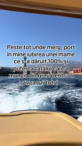 Oriunde aș merge și oricât de departe m-ar purta viața, rămân copilul a doi oameni extraordinari.  Copilul unei mame care s-a dăruit în întregime, care și-a pus visurile pe pauză ca să mă învețe pe mine să le urmez pe ale mele. Și în același timp, copilul tatălui care a făcut suficiente sacrificii neștiute pentru a clădi pentru mine tot ce am astăzi. #fyyyyyyyyyyyyyyyy #foryou 