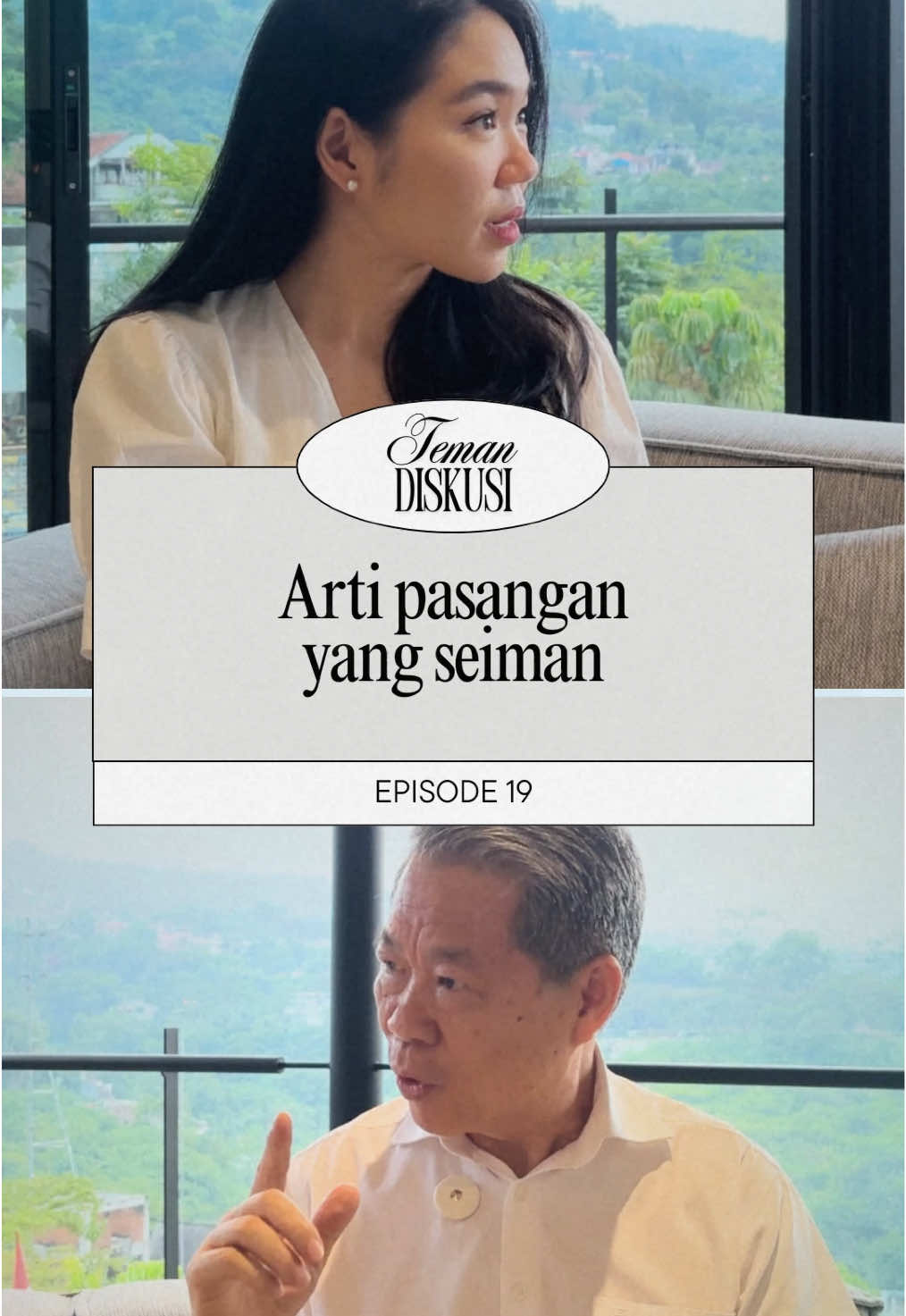 Di Teman Diskusi kali ini, aku dan Daddy ngobrol tentang arti pasangan seiman. Ternyata, seiman bukan cuma soal satu gereja atau agama, tapi soal iman yang benar-benar bertumbuh di dalam Tuhan. 🤍 Kalau imannya belum bertumbuh, gimana mau bangun rumah tangga yang sehat? Tulis pendapatmu di kolom komentar dan share video ini supaya bisa memberkati orang lain.🙌 📍Lokasi: Villa Acuci House, Bandung