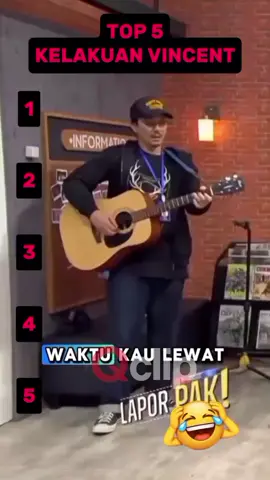 TOP 5 kelakukan vincent #komedi #fyp #viral #vincentrompies #laporpaktrans7 