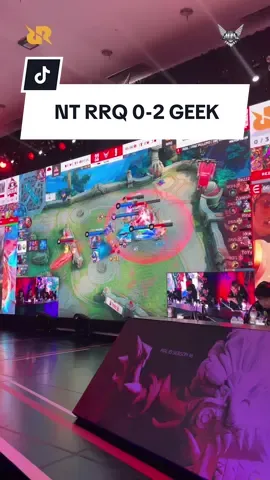 NT RRQ 0-2 Geek🥀😔 @MPL Indonesia #teamrrq #vivarrq #mplids16 #mplindonesia #MobileLegends 