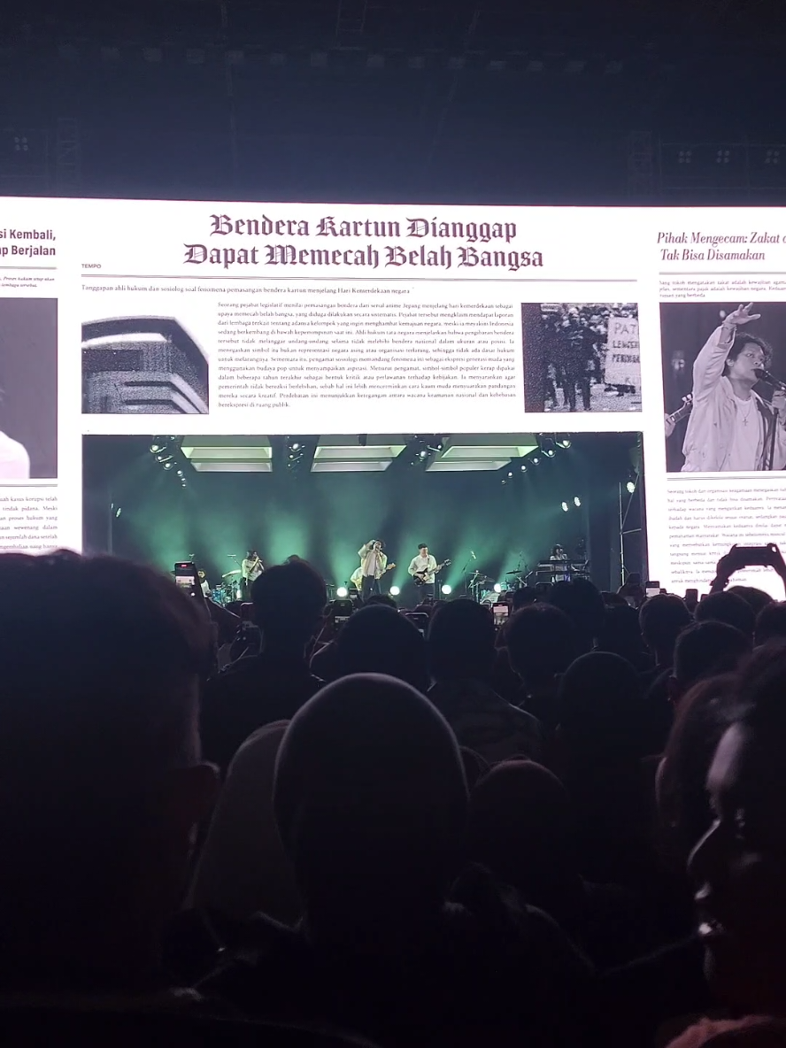 Akan kuhadapi semua walau isi berita masih gitu-gitu aja @bukanwordfangs #Hindia #doves25onblankcanvas #bayangkanjikakitatidakmenyerah  #yogyakarta25onblankcanvas #dovesjogja 
