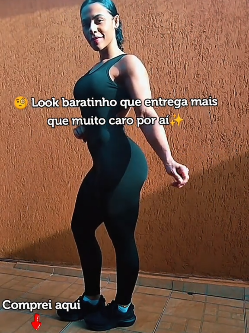 O look fitness barato que entrega conforto, qualidade em uma só peça. Esse macacão fitness é a peça coringa que falta para sua coleção. Adquira o seu clicando no carrinho 🧡🛒. #lookfitness #modafeminina #lookdeacademia #tiktokshop #compras 