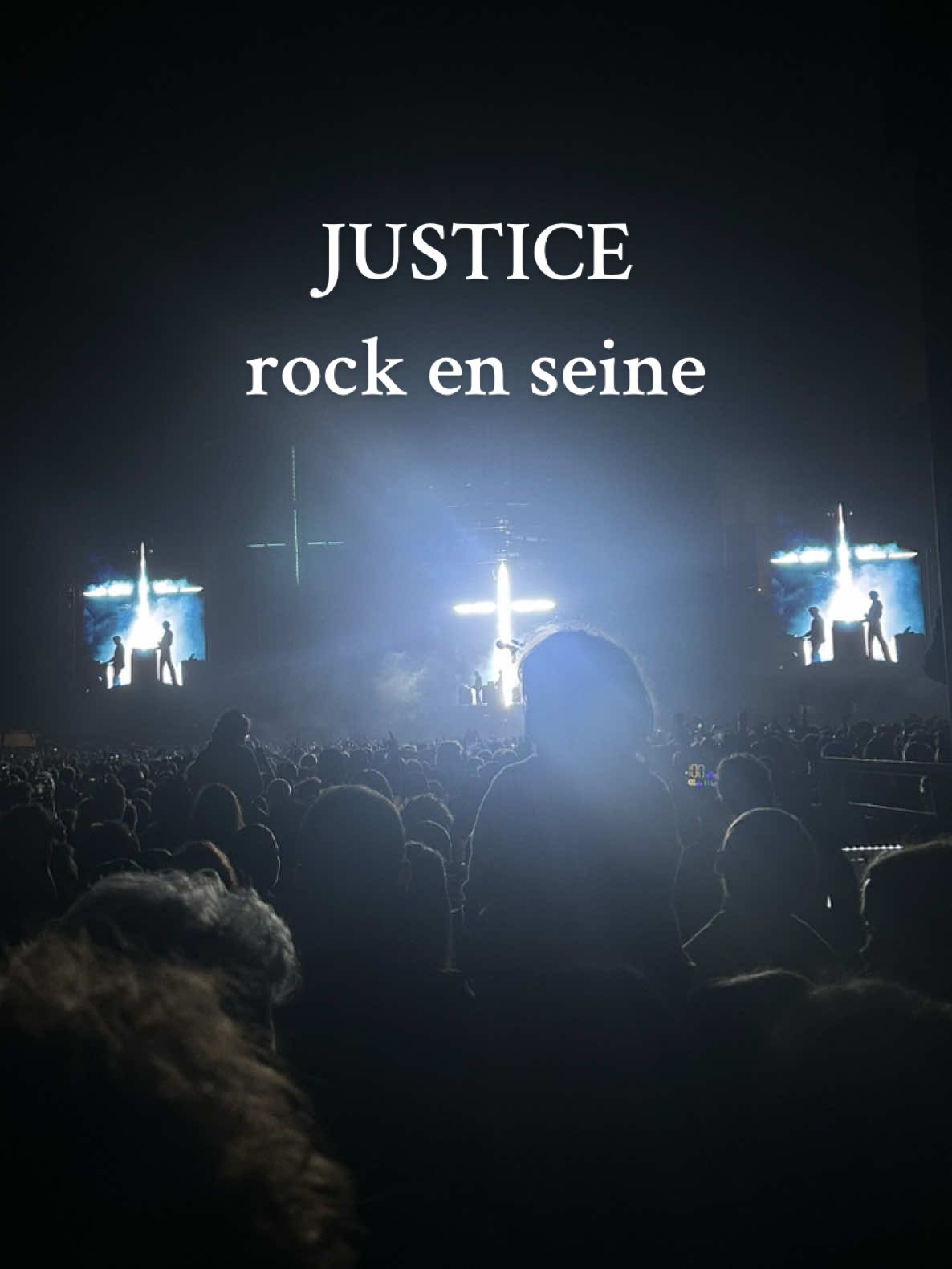 Je suis encore sur le c* l, je vais pas m’en remettre ➡️ JUSTICE à @Rock en Seine 🤍 #justice #etjusticepourtous #rockenseine #rockenscene #rockenseine2025