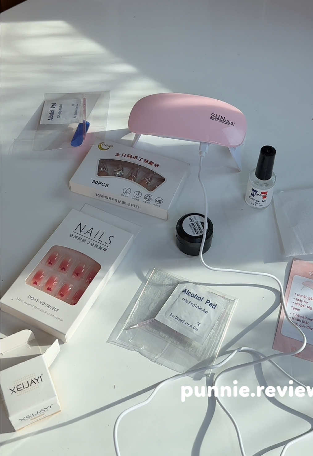 combo máy hơ nail móng #nail #mayhomongtay #mayhonail #gelgannailbox 