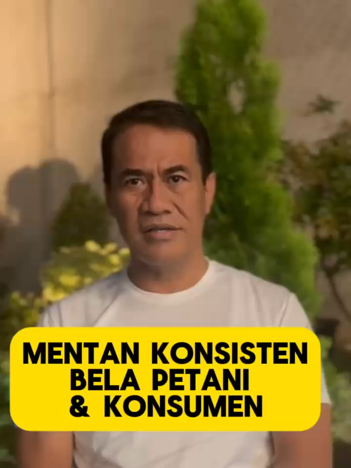 Mari bersama hentikan framing keliru mafia beras! Sebarkan video penjelasan Menteri Pertanian Amran Sulaiman sekarang! Mafia beras getol menyebar narasi palsu, seolah Mentan Amran tak peduli kenaikan harga beras karena membandingkan harga Indonesia dengan Jepang. Faktanya, Mentan tegas menjaga HPP untuk lindungi petani dan HET untuk jaga konsumen. Harga beras di Indonesia sensitif, perubahan sedikit saja bisa picu kegaduhan. Itu sebabnya HPP dan HET harus dipertahankan! Mentan Amran terbukti konsisten bela petani dan konsumen, berani lawan mafia pangan yang curang. Jangan terjebak provokasi! Sebarkan video penjelasan Mentan Amran untuk ungkap fakta dan dukung kebijakan pro-petani serta pro-konsumen!  #StopFramingKeliru #DukungMentan #HajarMafiaPangan
