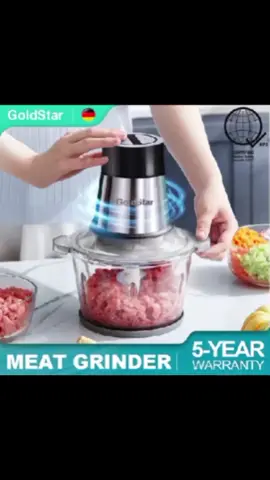 Gold Star Meat Grinder Food Processor Electric Heavy Duty MultiFunction Blender Baby Food Processor
