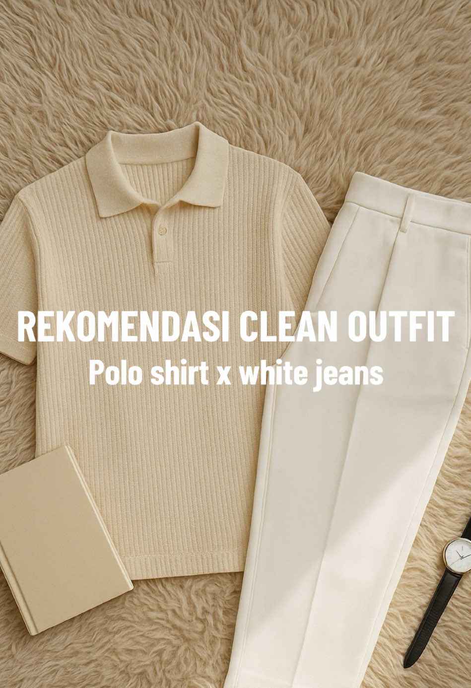 Outfitnya cowok cowok kalem iya kan? #cleanoutfits #rekomendasioutfit #poloshirt #foryou #celanapria 