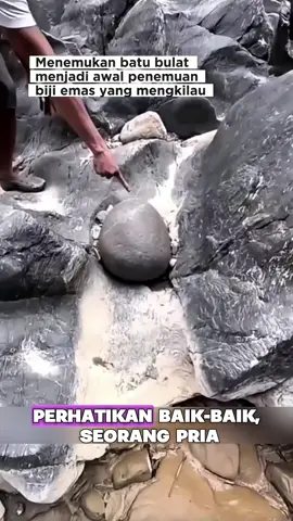 Batu yang tertanam selama tahunan menyimpan  harta