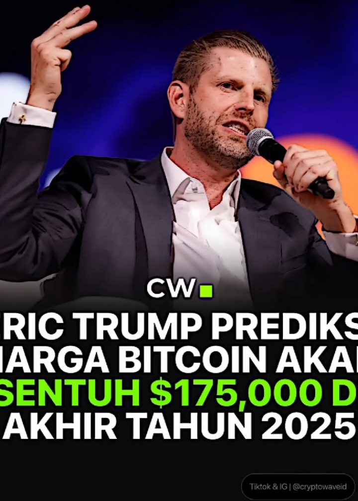 Keluarga pengendali market📈 #cryptowave #gabrielrey #erictrump #bitcoin #marketcrypto