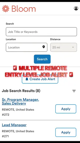 🌸 Bloom is hiring! Multiple 100% remote insurance roles available now — bilingual and entry-level included ✅ ✨ Paid training + licensing covered ✨ Base pay + uncapped incentives ✨ Benefits, 401(k) match & tuition reimbursement ✨ Seasonal with potential for full-time 📩 DM me the job title OR drop your email below for the apply link! #RemoteJobs #WorkFromHome #fy #EntryLevelJobs #RemoteLife 